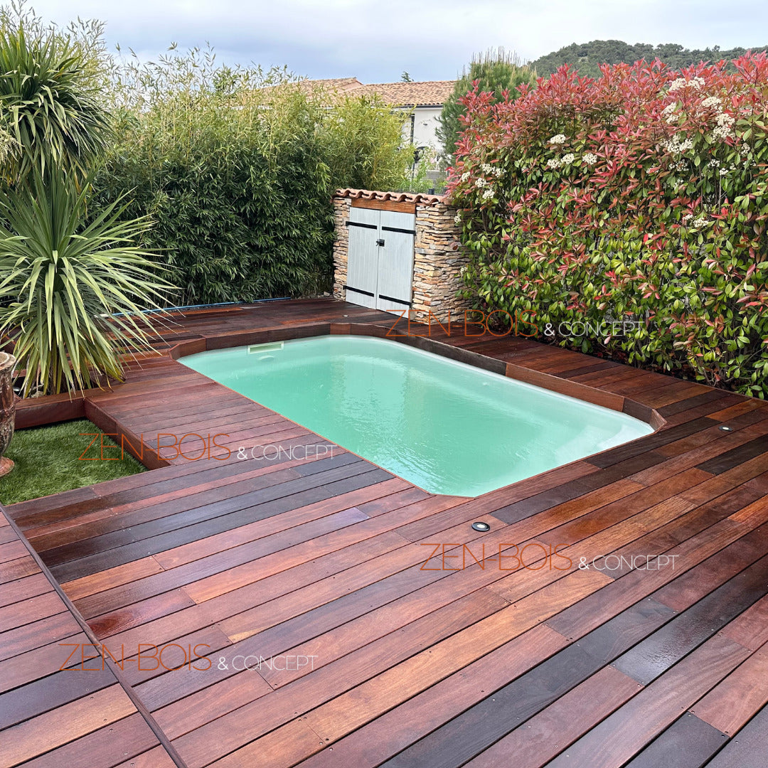 Plage piscine en bois : contraintes techniques et bonnes pratiques
