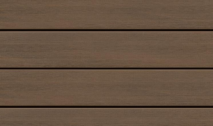 Détail de lames de terrasse en bois composite avec finition lisse et espacement régulier pour aménagement extérieur
