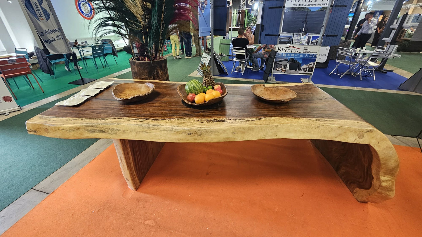 table-bois-massif-brut-tranche-naturelle-mobilier-artisanal-zen-bois-concept