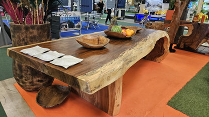 table-bois-massif-brut-tranche-naturelle-mobilier-artisanal-zen-bois-concept